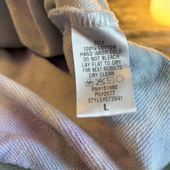 Storia cropped tie-dye hoodie - Picture 7 of 9